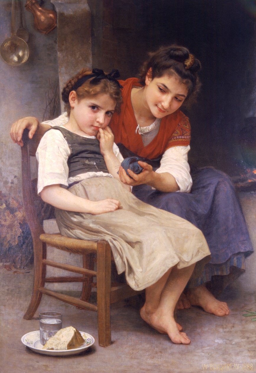 Lille Sulky av William Adolphe Bouguereau
