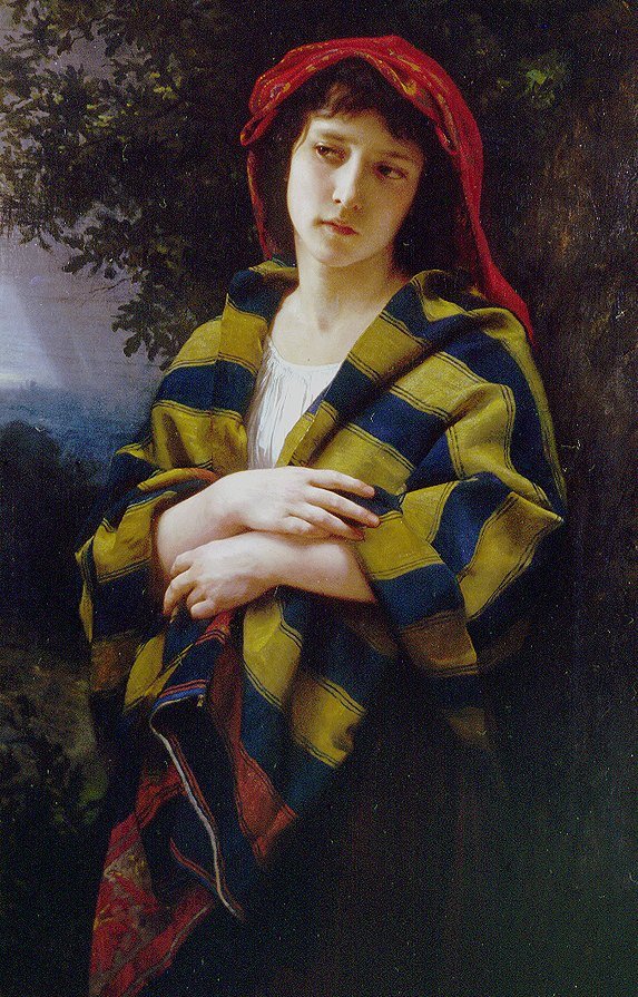 Under stormen av William Adolphe Bouguereau