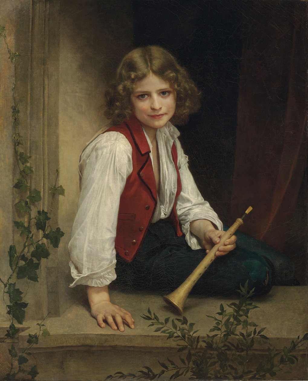 Pifferaro av William Adolphe Bouguereau