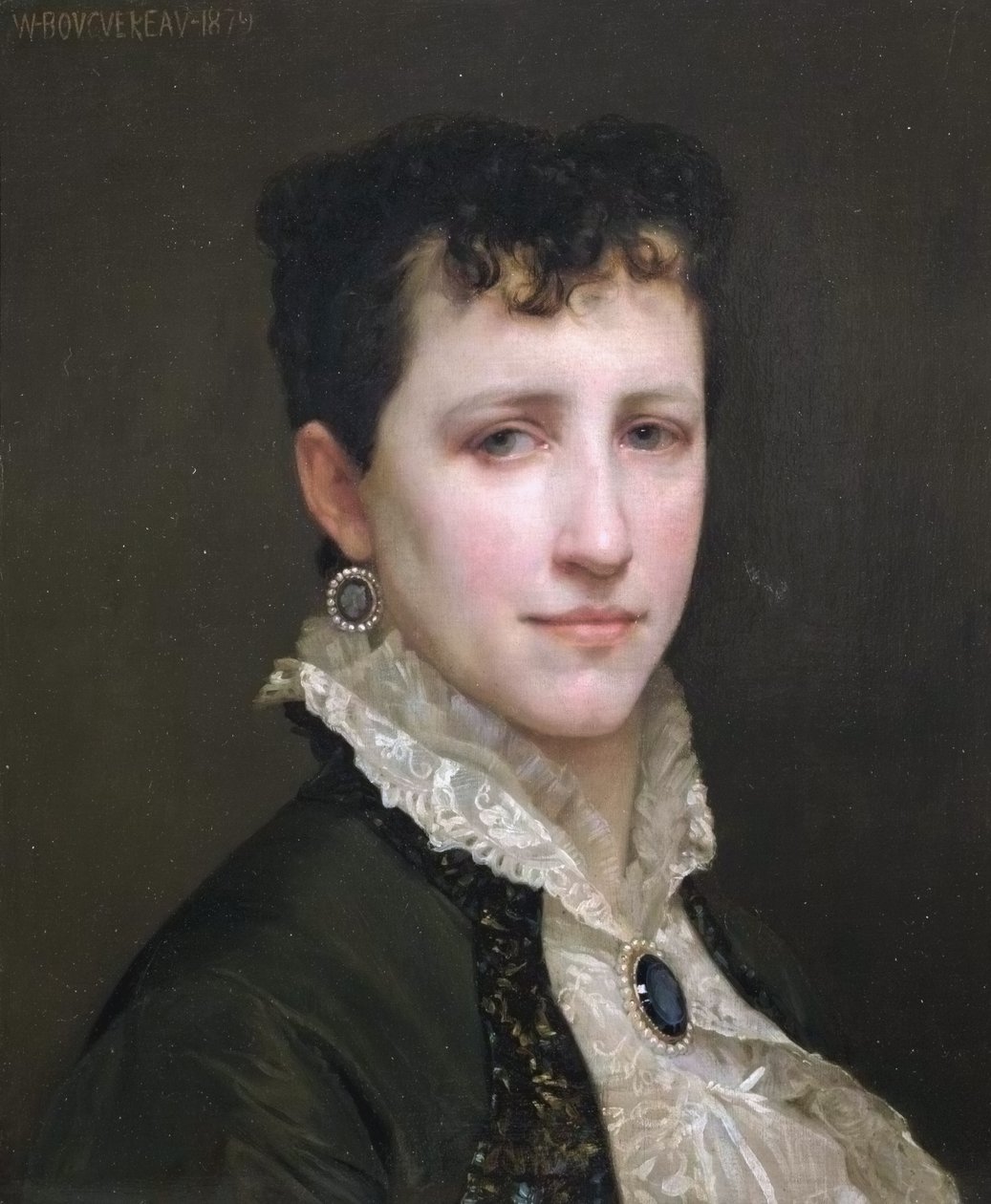 Portrett av frøken Elizabeth Gardner av William Adolphe Bouguereau