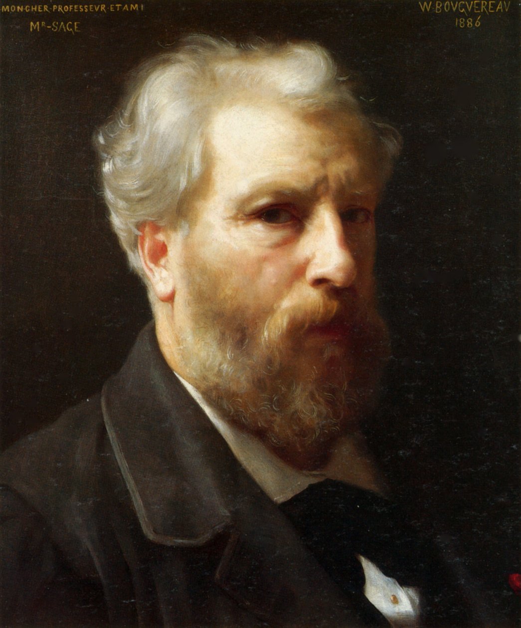 Selvportrett av William Adolphe Bouguereau
