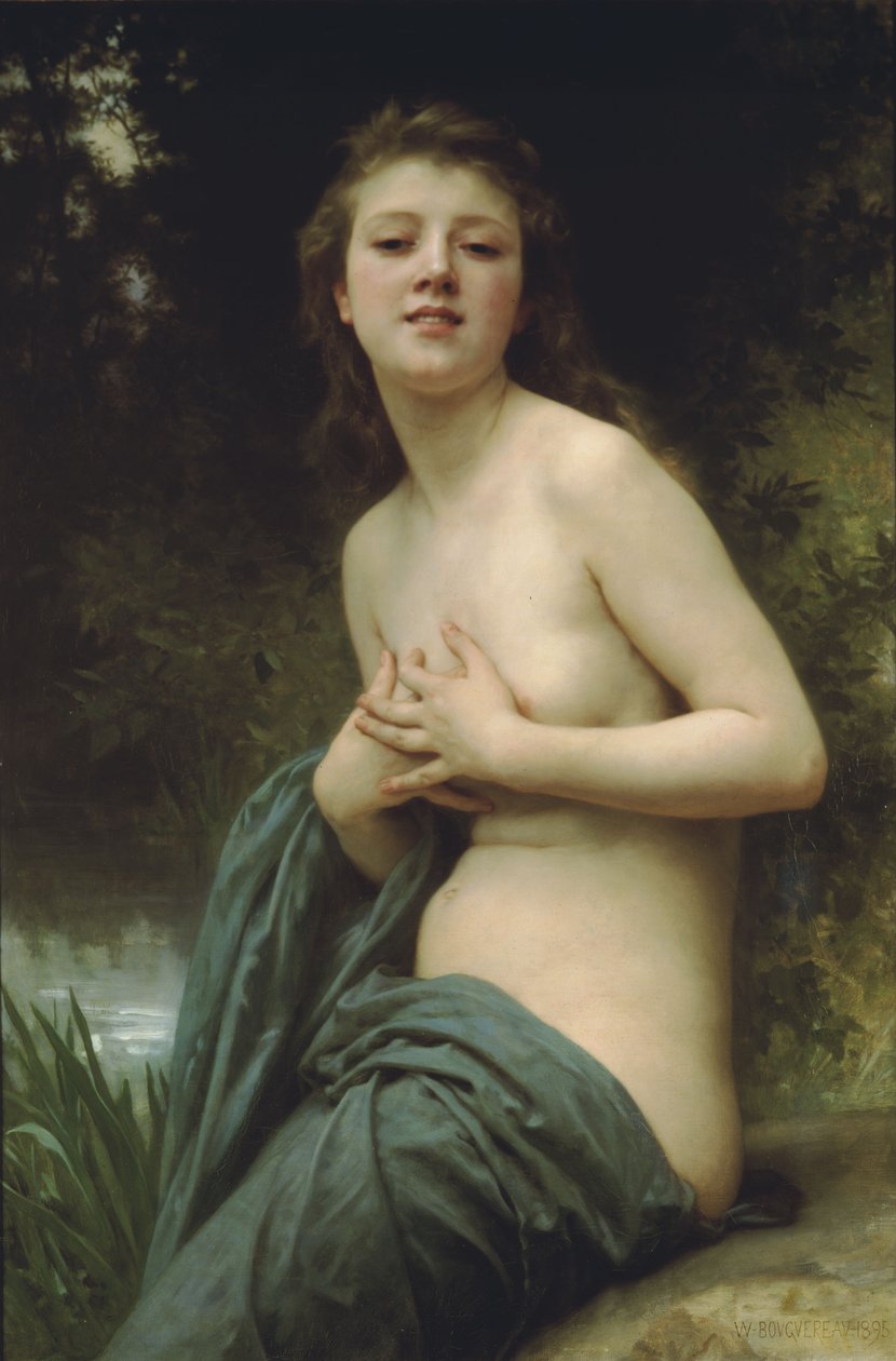 Vårbris av William Adolphe Bouguereau
