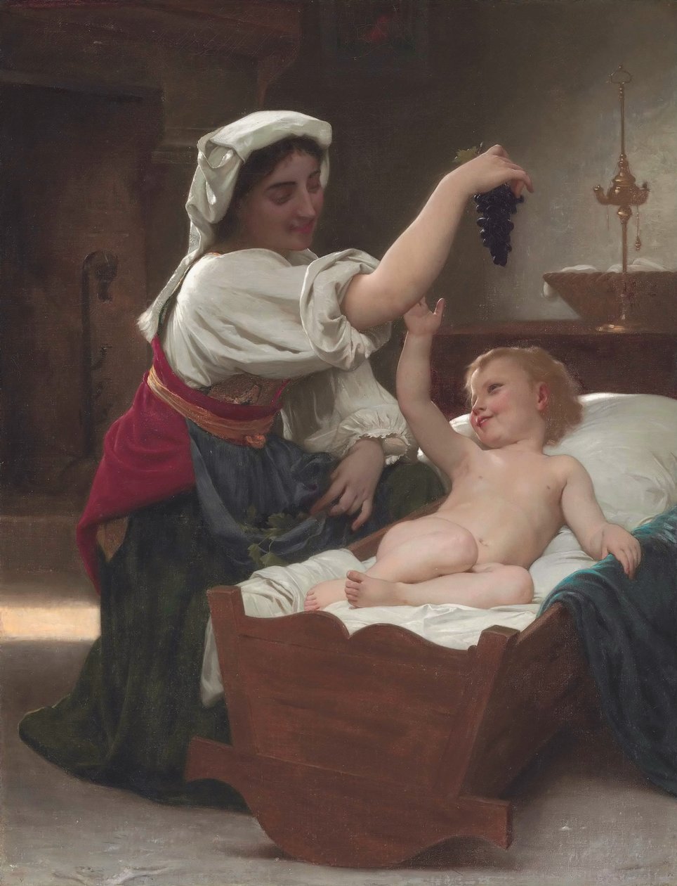 Druesamling av William Adolphe Bouguereau