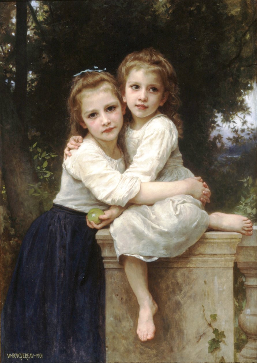 To søstre av William Adolphe Bouguereau