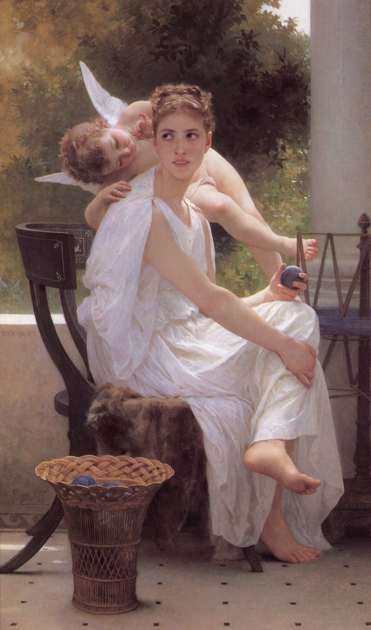 Arbeid avbrutt av William Adolphe Bouguereau