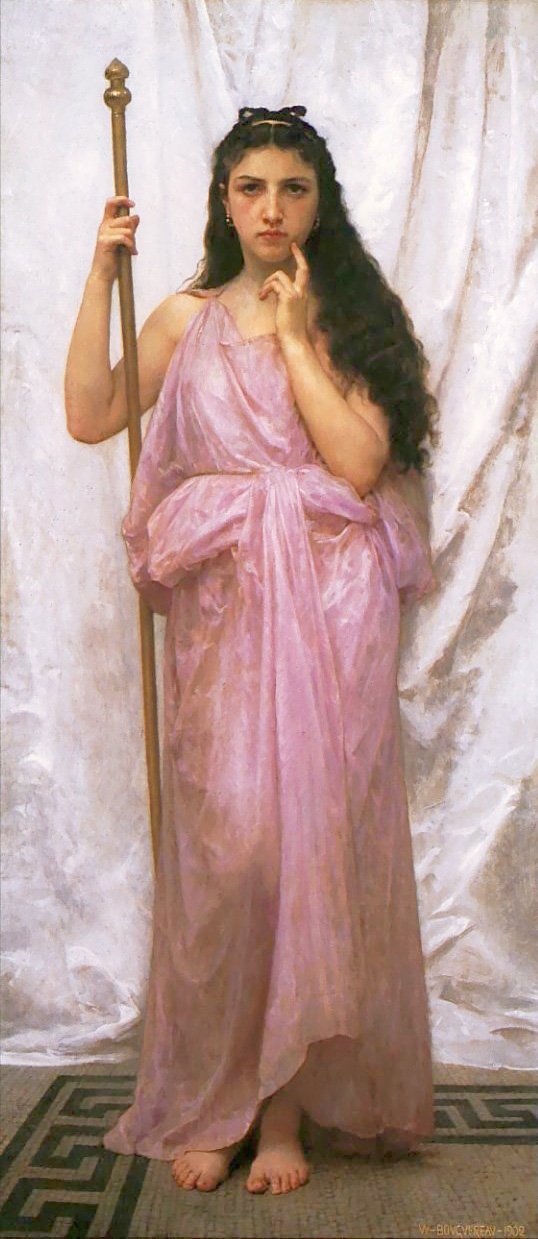 Ung prestinne av William Adolphe Bouguereau
