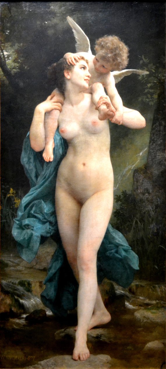 Ungdom og kjærlighet av William Adolphe Bouguereau