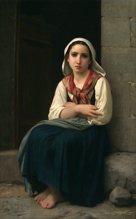 Yvonnette av William Adolphe Bouguereau