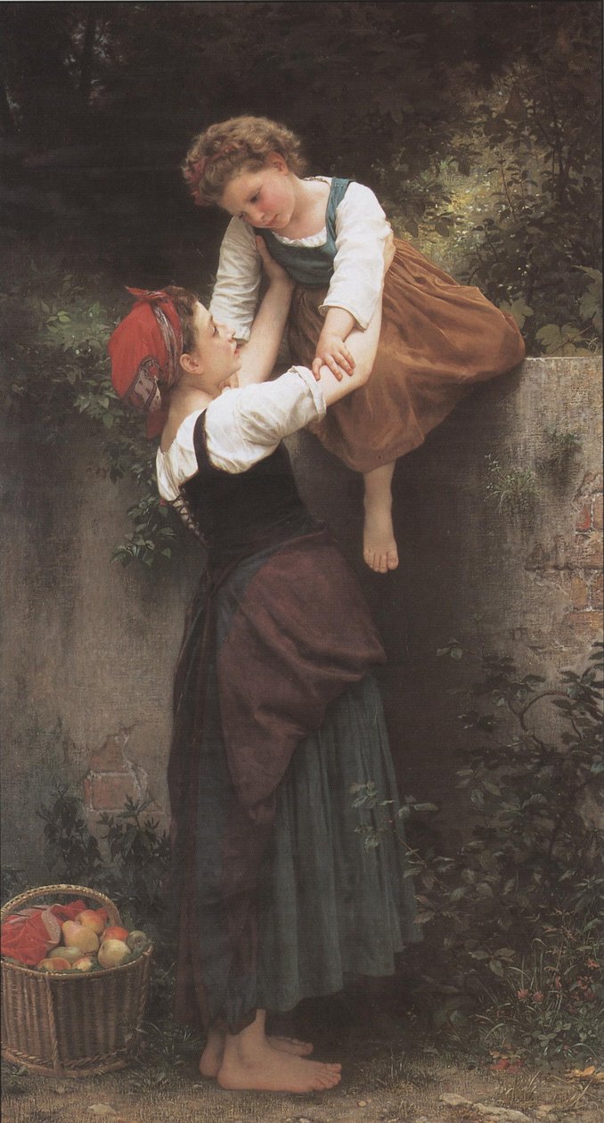 den lille plyndringen av William Adolphe Bouguereau