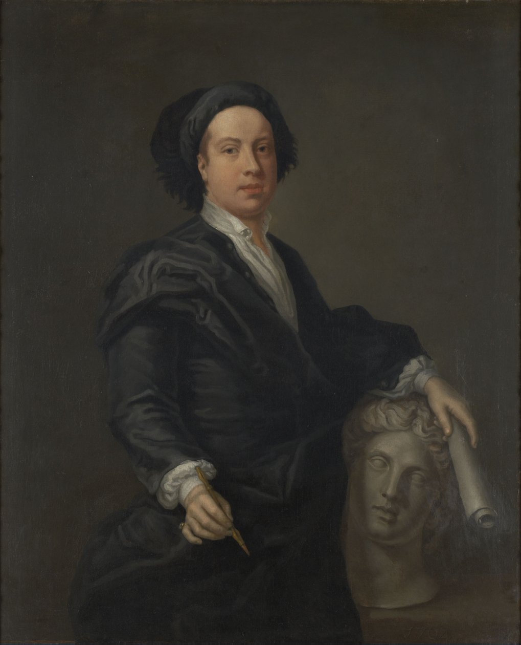 Portrett av William Kent (1685-1748) av William Aikman