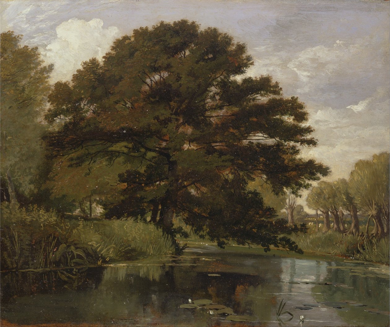 På Isis, Waterperry, Oxfordshire av William Alfred Delamotte