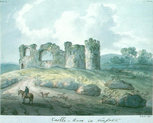 Castle Acre castle, Norfolk av William Anderson