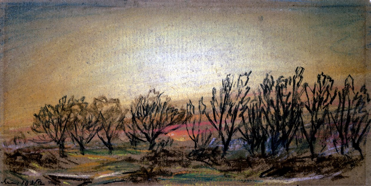 Etterglød etter solnedgang, 10. mai 1884 av William Ascroft