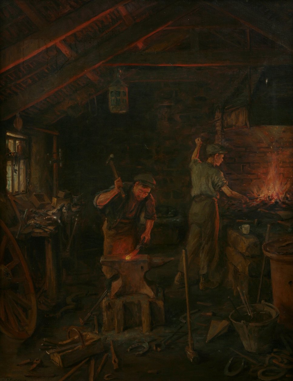 Ved Hammer and Hand all Arts doth Stand av William Banks Fortescue