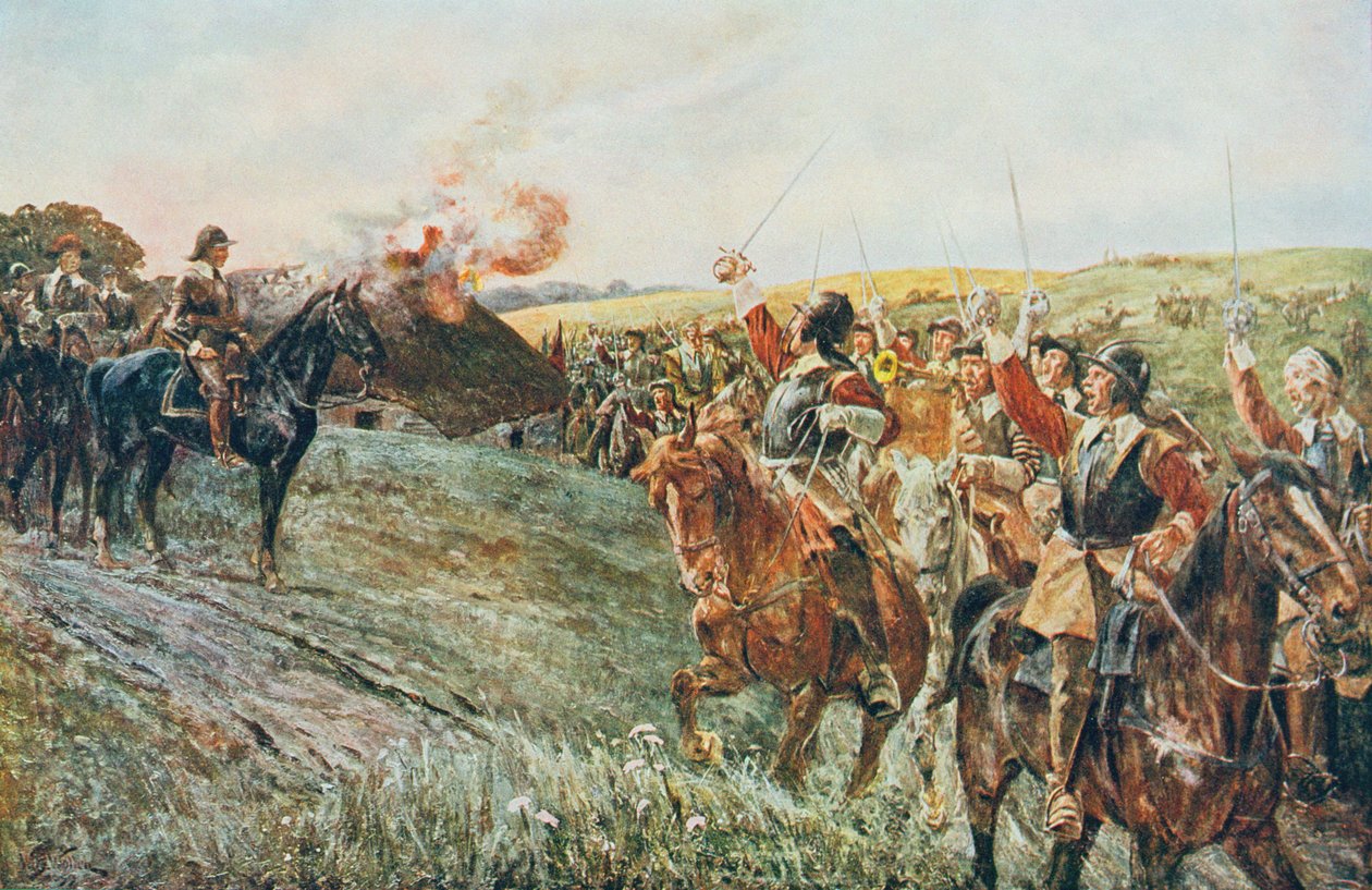 Etter slaget ved Naseby, 14. juni 1645, fra 