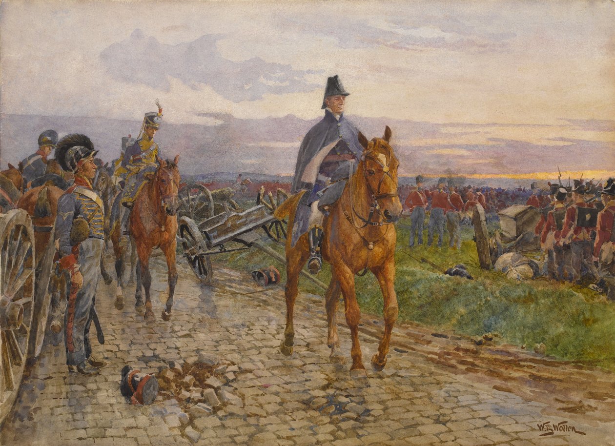 Wellington ved Waterloo, 1815 av William Barnes Wollen