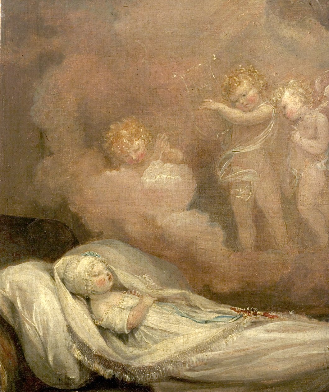 Et barn av Paul Sandby av William Beechey