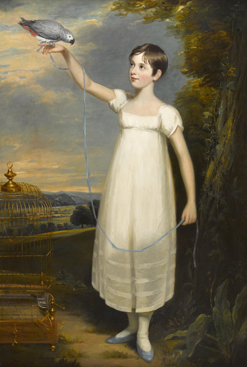 Et portrett av Ellen Smith fra Nottingham av William Beechey
