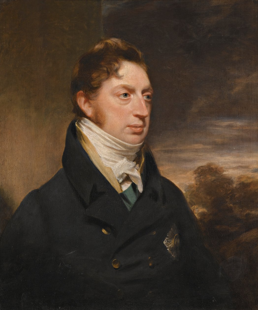 Portrett av Charles Brudenell-Bruce, 1. markis av Ailesbury av William Beechey