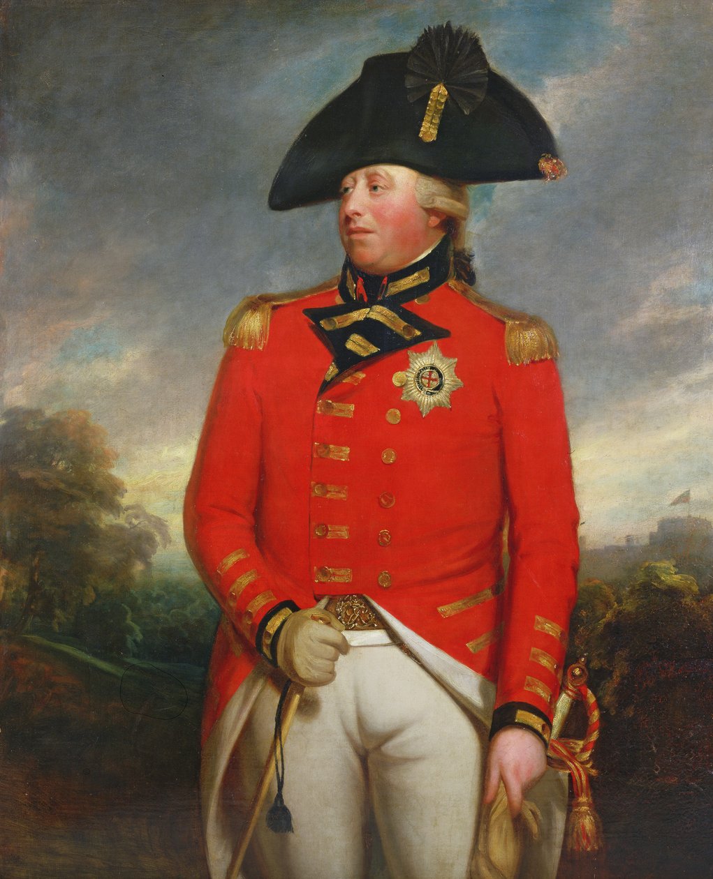 Portrett av kong George III av William Beechey