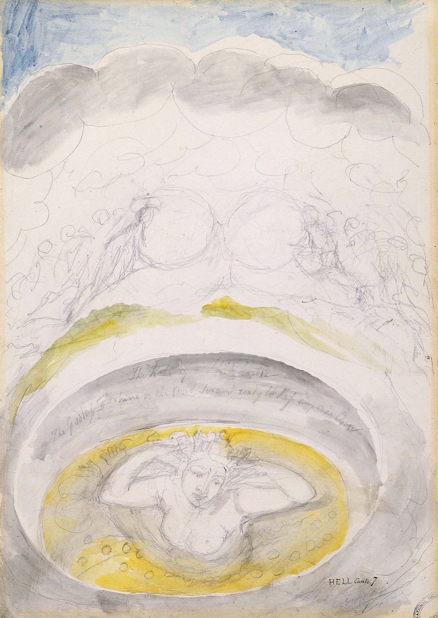 Illustrasjoner til Dantes Divine av William Blake