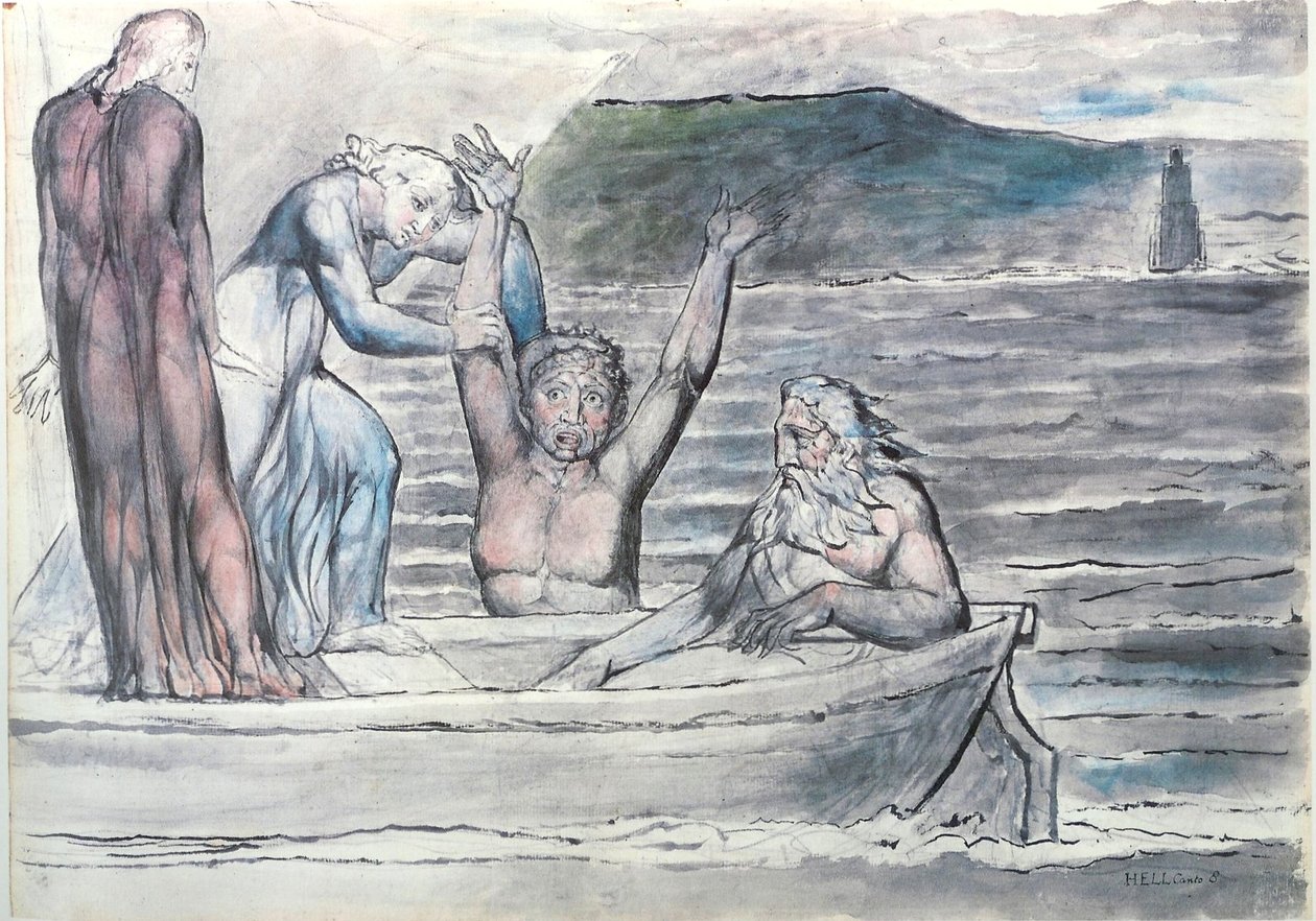 Dante Hell av William Blake