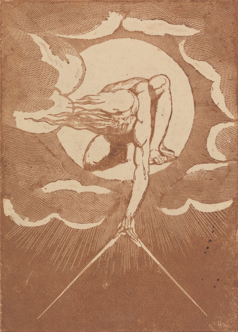 Europa. En profeti, et bevis på inntrykket fra fronten av William Blake