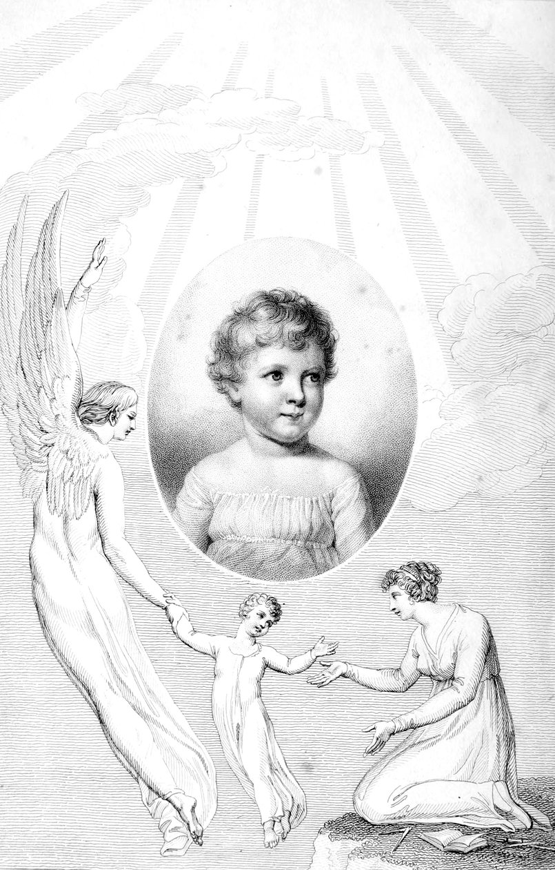 Forsiden til A Fathers memoarer om barnet hans av William Blake