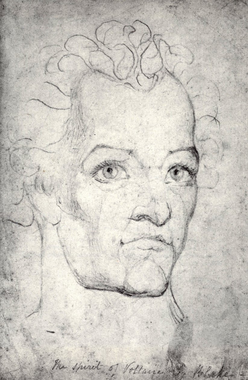 Leder for Voltaire av William Blake