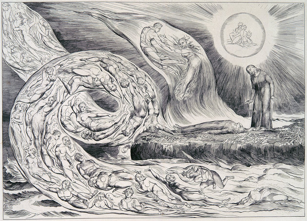 Illustrasjoner av Dante av William Blake