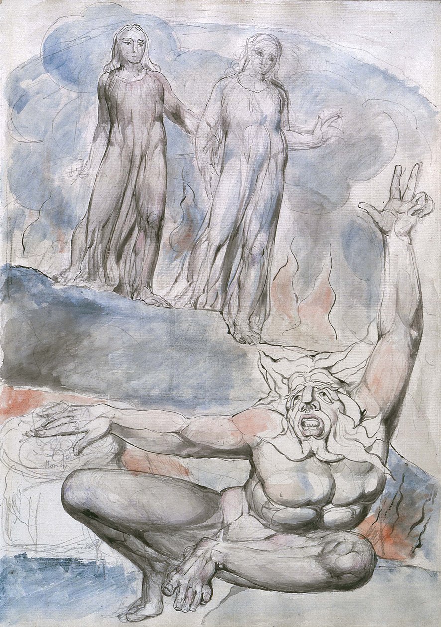 Illustrasjoner til Dantes Divine av William Blake
