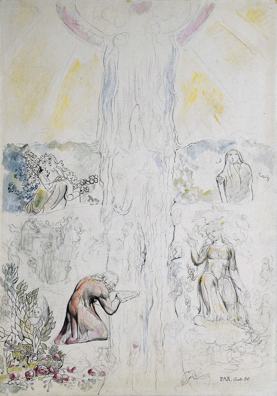 Illustrasjoner til Dantes Divine av William Blake