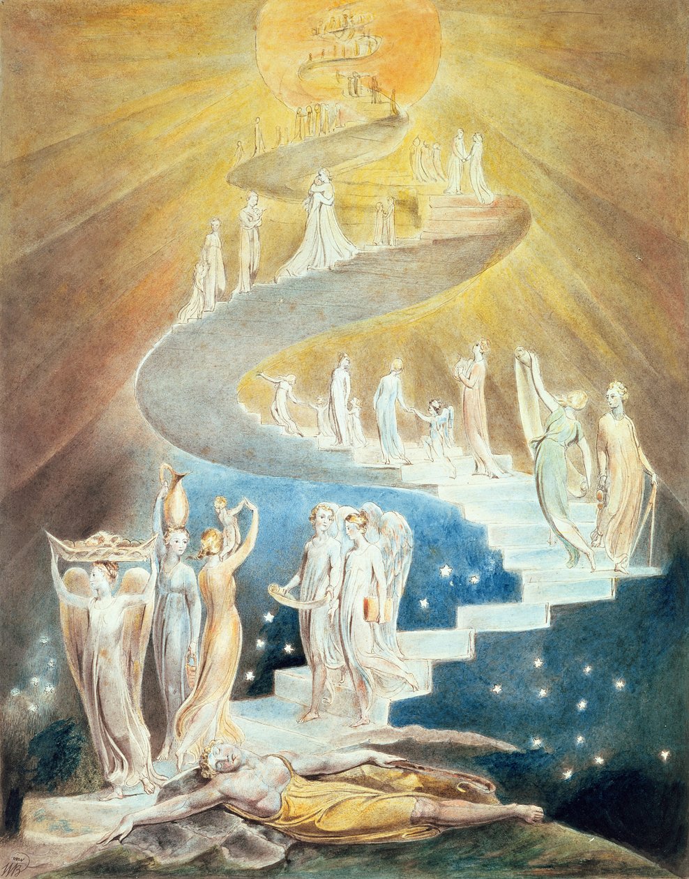Jakobs stige av William Blake
