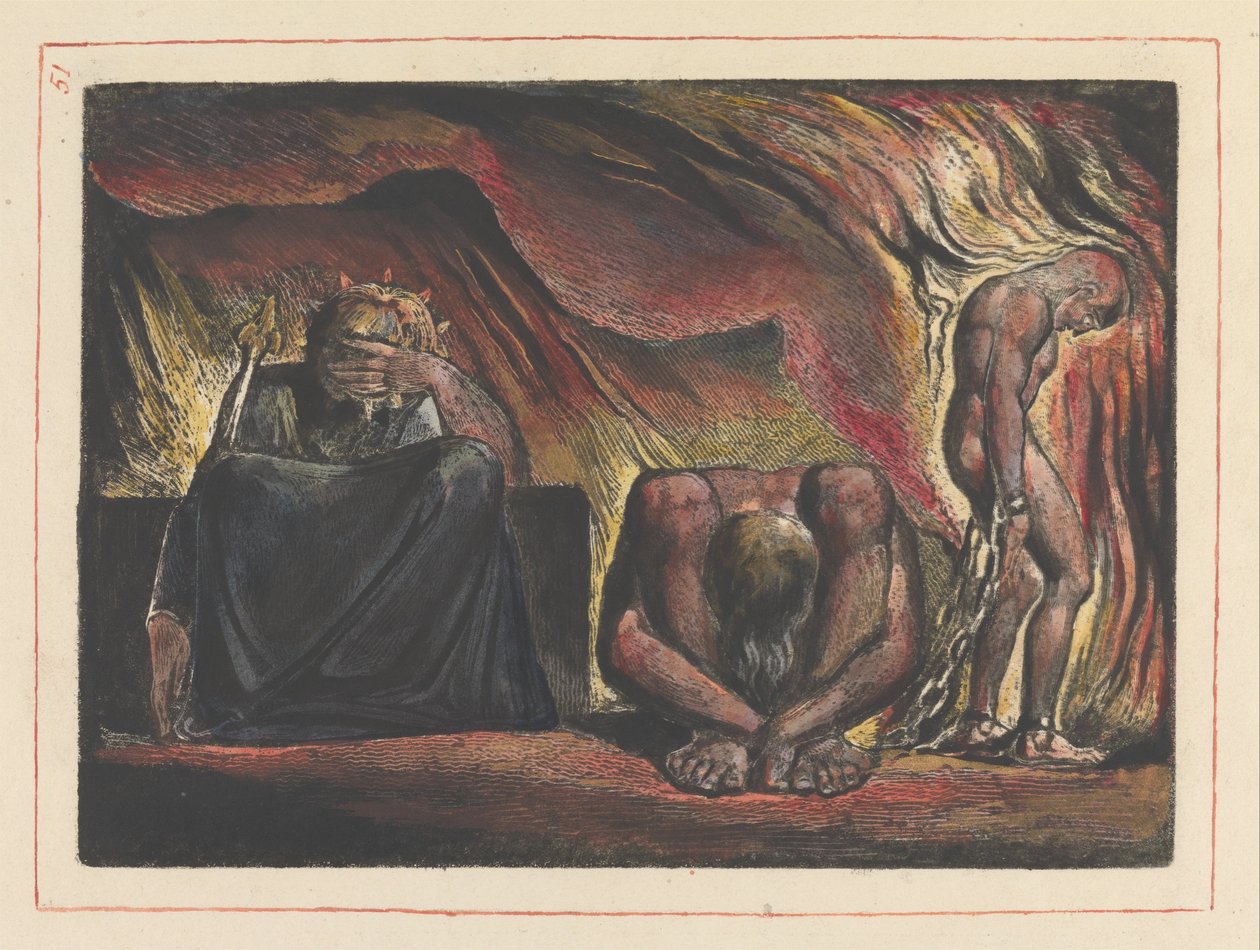 Jerusalem, plate 51 av William Blake