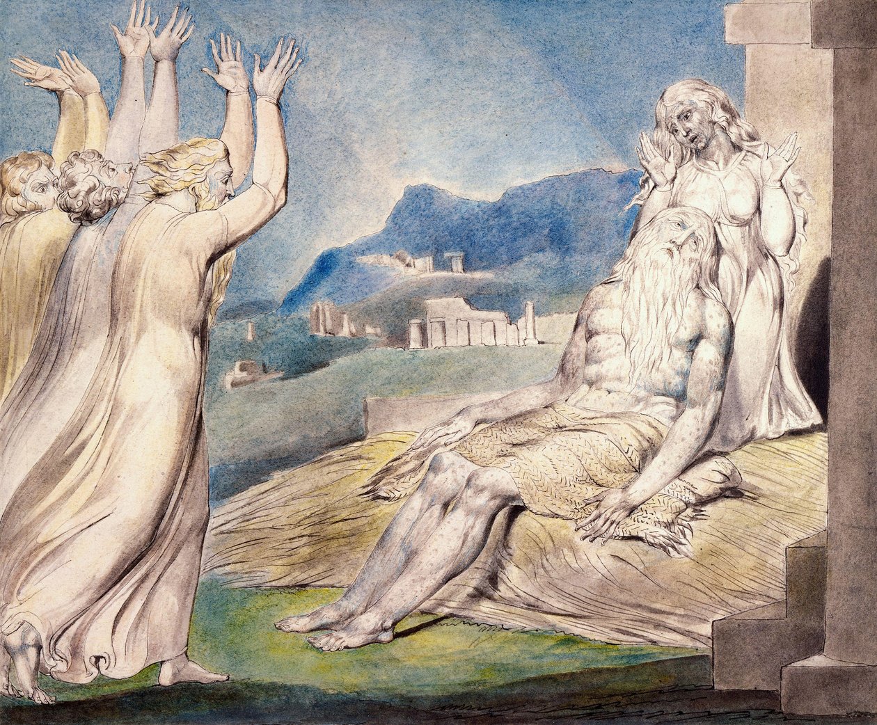 Jobs Trøstere av William Blake