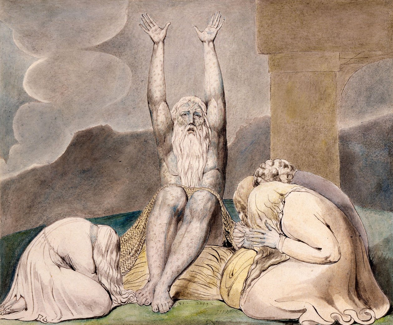 Jobber Fortvilelse av William Blake