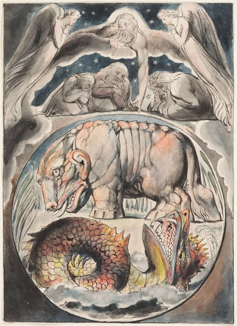 Jobs Evil Dreams av William Blake