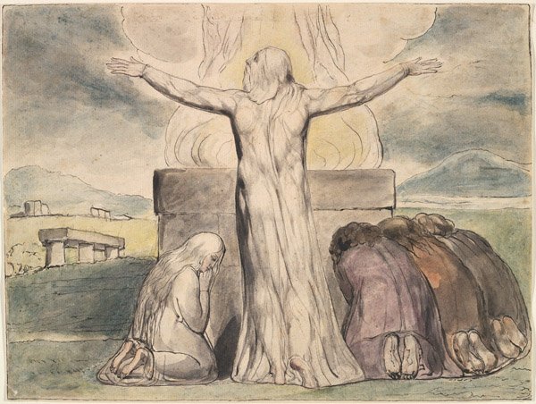 Jobs Evil Dreams av William Blake