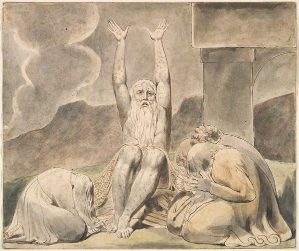Jobs Evil Dreams av William Blake