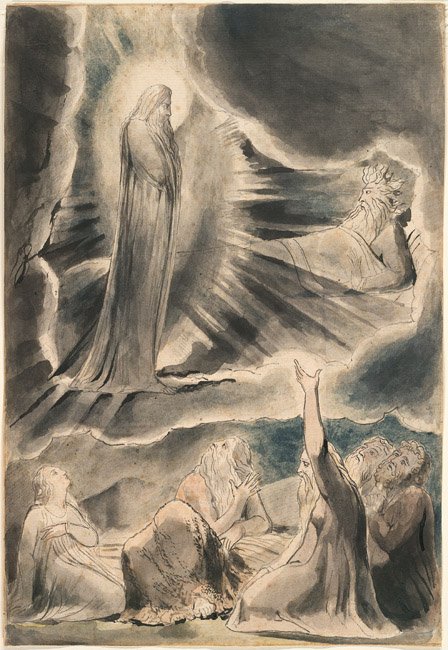 Jobs Evil Dreams av William Blake
