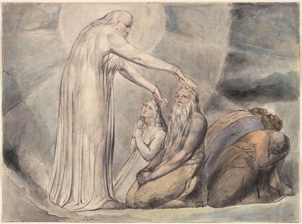 Jobs Evil Dreams av William Blake
