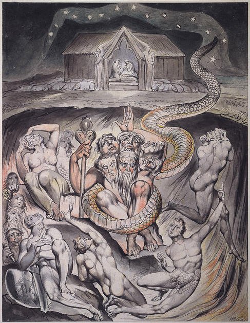 På Kristi fødsel om morgenen av William Blake