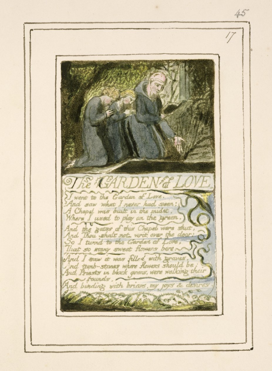 S.124-1950.pt45 Kjærlighetens hage: plate 45 fra 