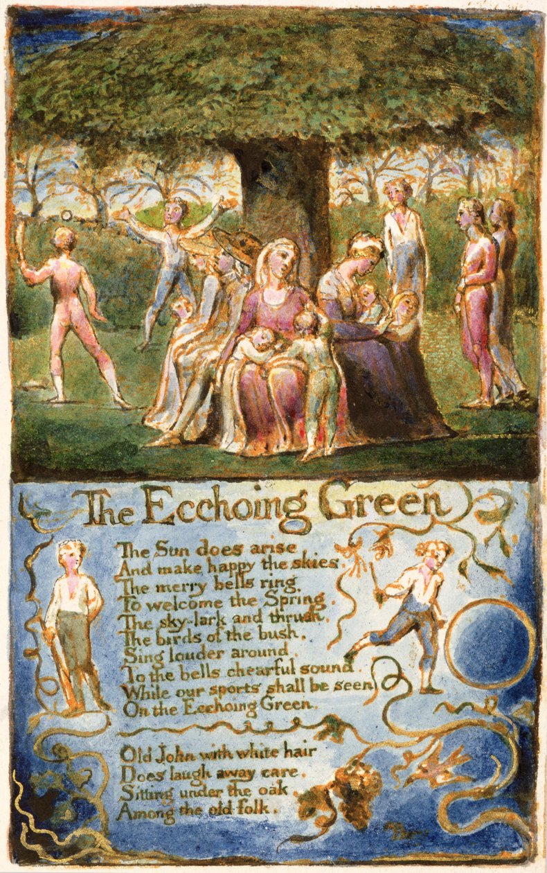 P.125-1950.pt6 The Echoing Green: plate 6 fra 