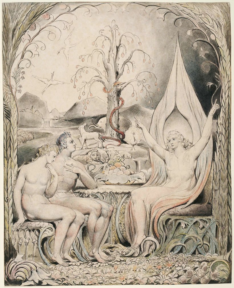 paradis tapt av William Blake