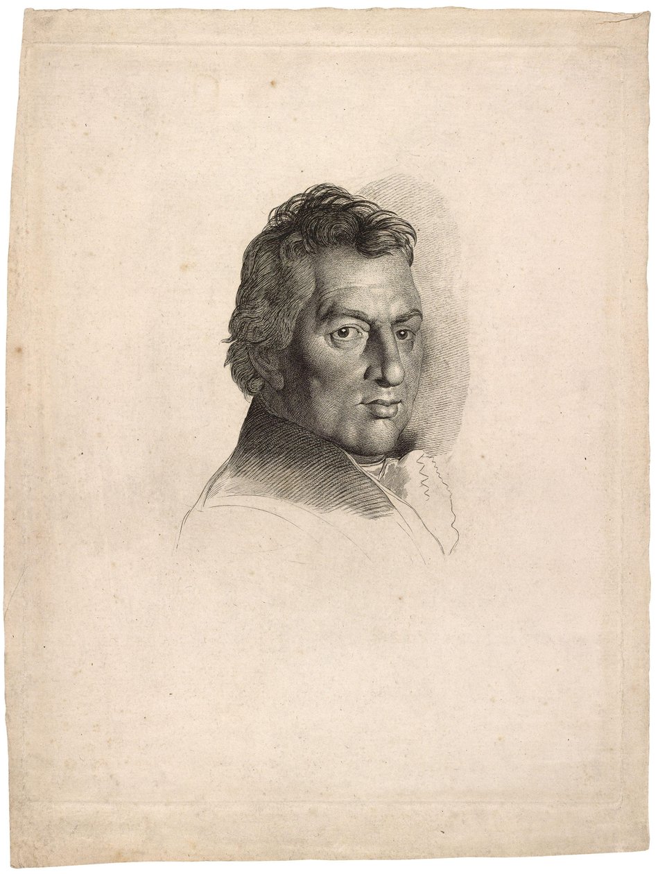 Portrett av Wilson Lowry av William Blake