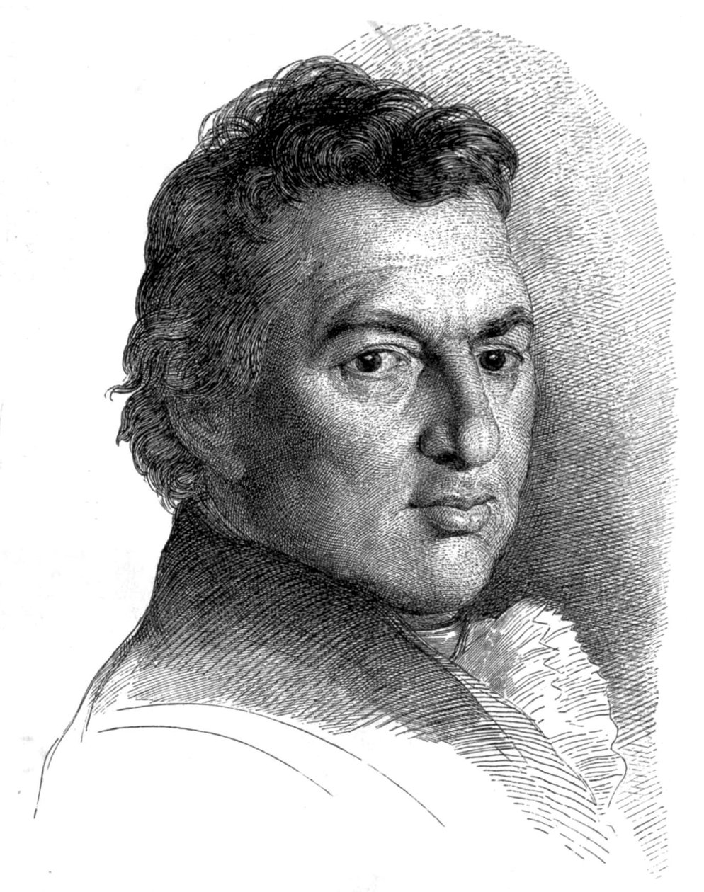 Selvportrett av William Blake