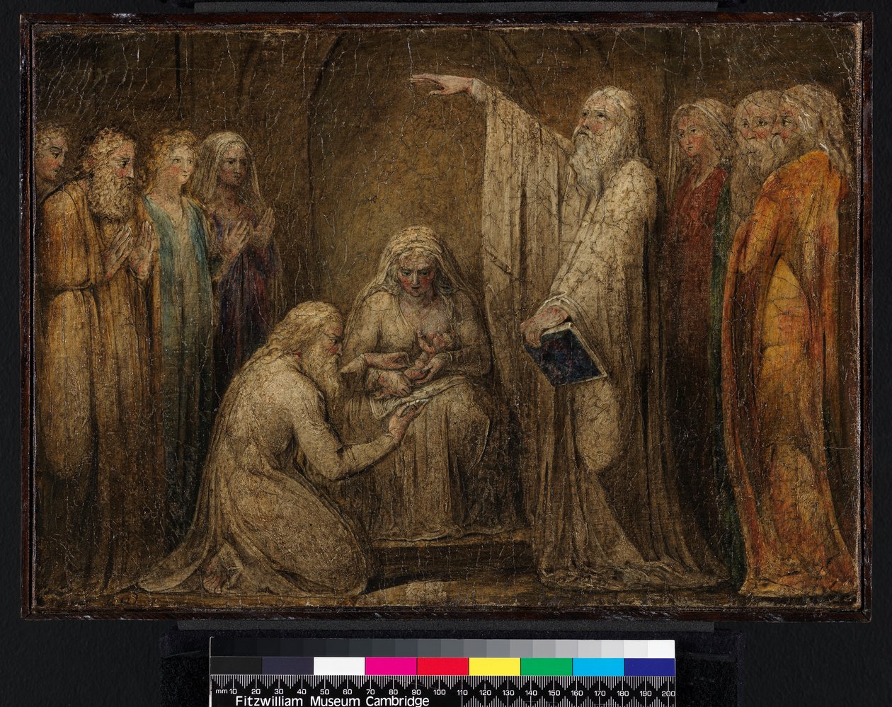 The Circumcision, 1799-1800 (tempera på lerret) av William Blake