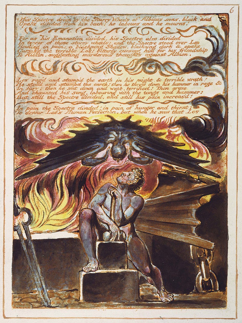 Emanation of the Giant Albion av William Blake