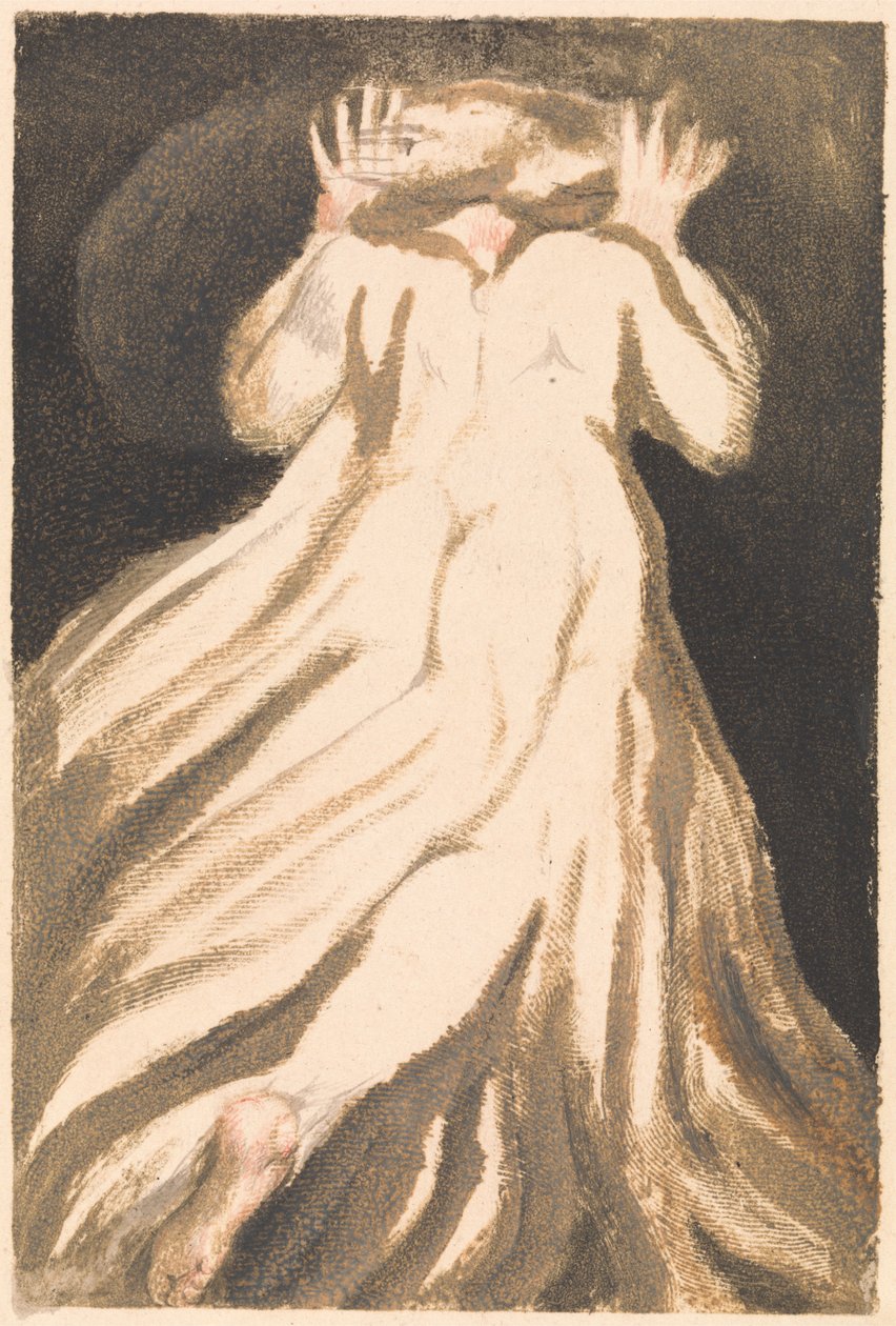 Den første boken til Urizen, plate 21 (Bentley 27) av William Blake